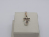 ПОДКБК585 ПОДВЕСКА КРЕСТ БЕЗ КАМНЯ (Au 585)