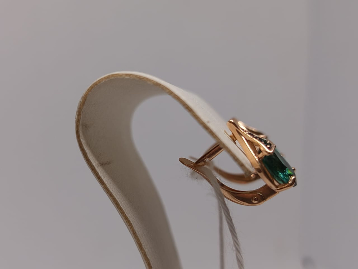 СКМИ585 СЕРЬГИ С КАМНЯМИ (Au 585) СКМИ585 СЕРЬГИ С КАМНЯМИ (Au 585)