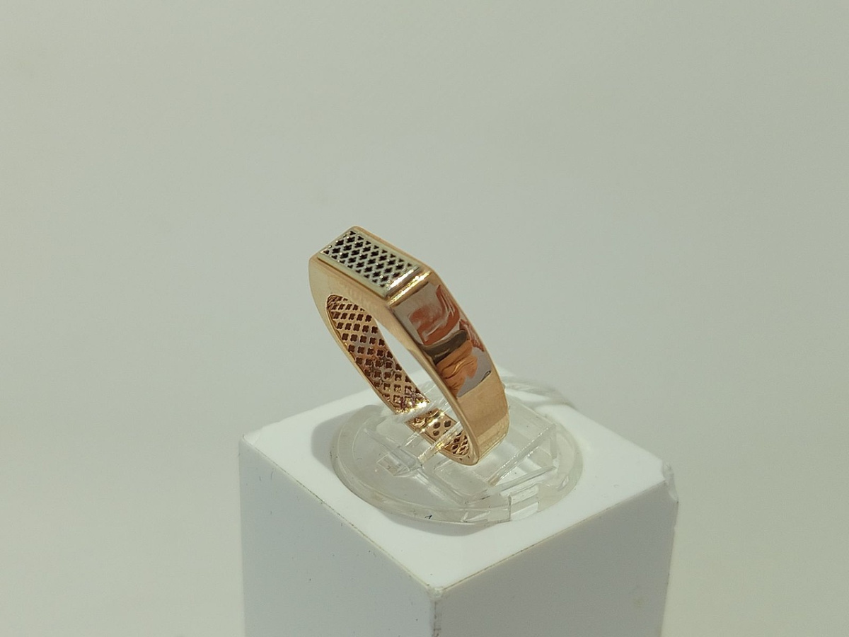 ПЕЧКМ585 ПЕЧАТКА С КАМНЕМ (Au 585)