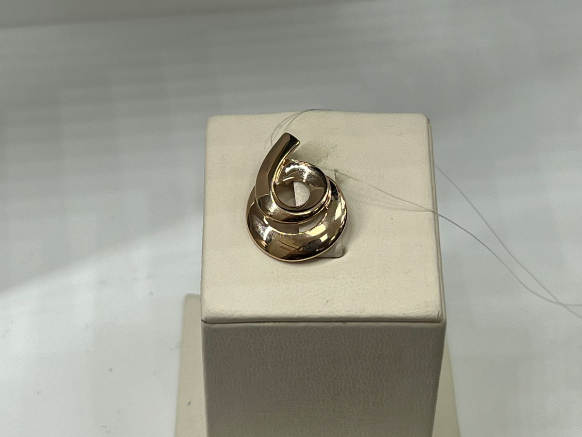 01-308290 ПОДВЕСКА БЕЗ КАМНЯ (Au 585)