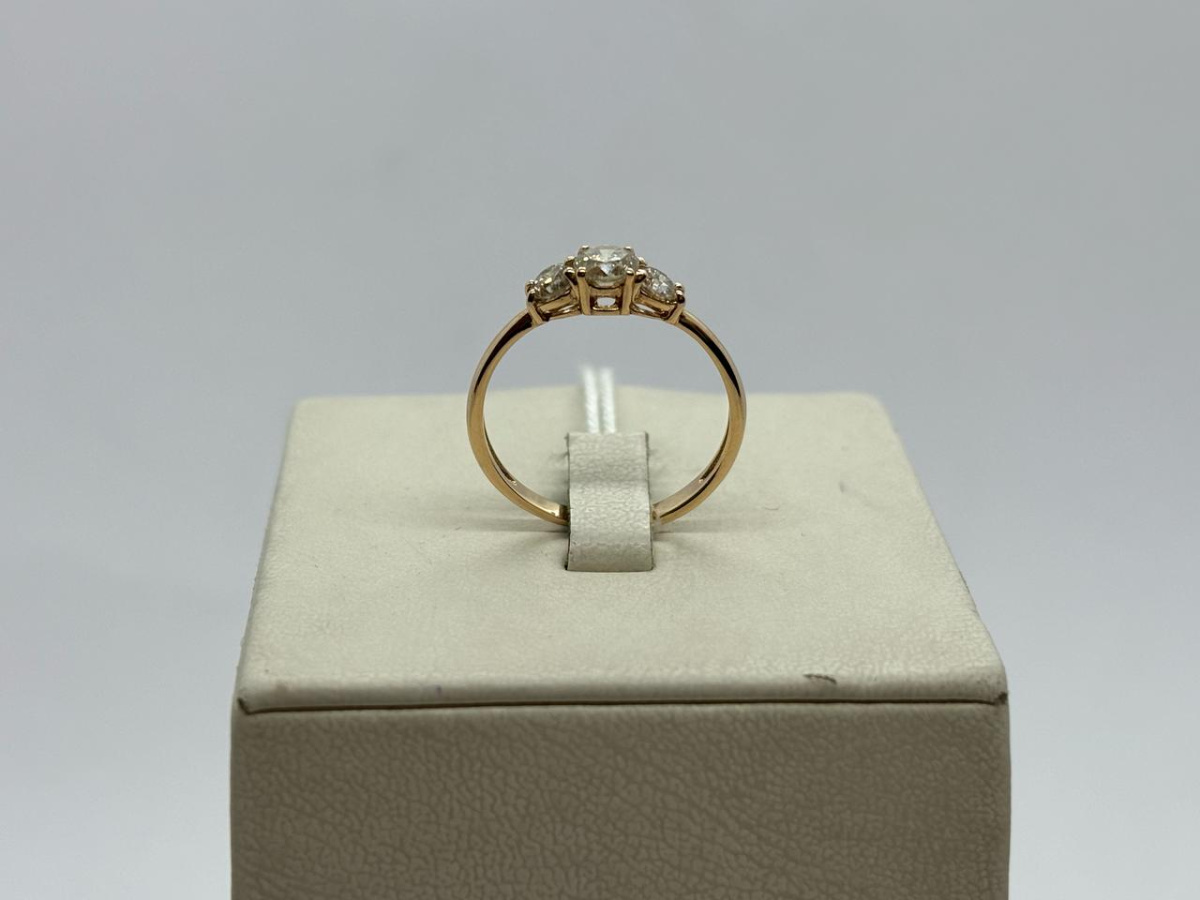 КОЛЬЦО БРИЛЛИАНТ Au 585