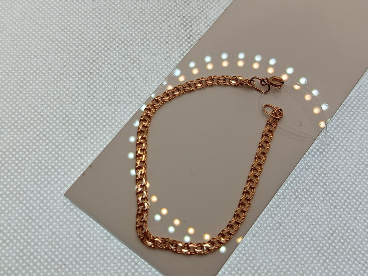 670005021 БРАСЛЕТ ПУСТОТЕЛЫЙ Бисмарк (Au 585)