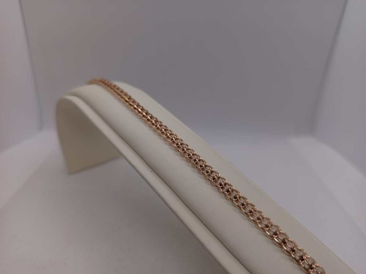 БРАСЛЕТ ПОЛНОВЕСНЫЙ Итальянка Au 585