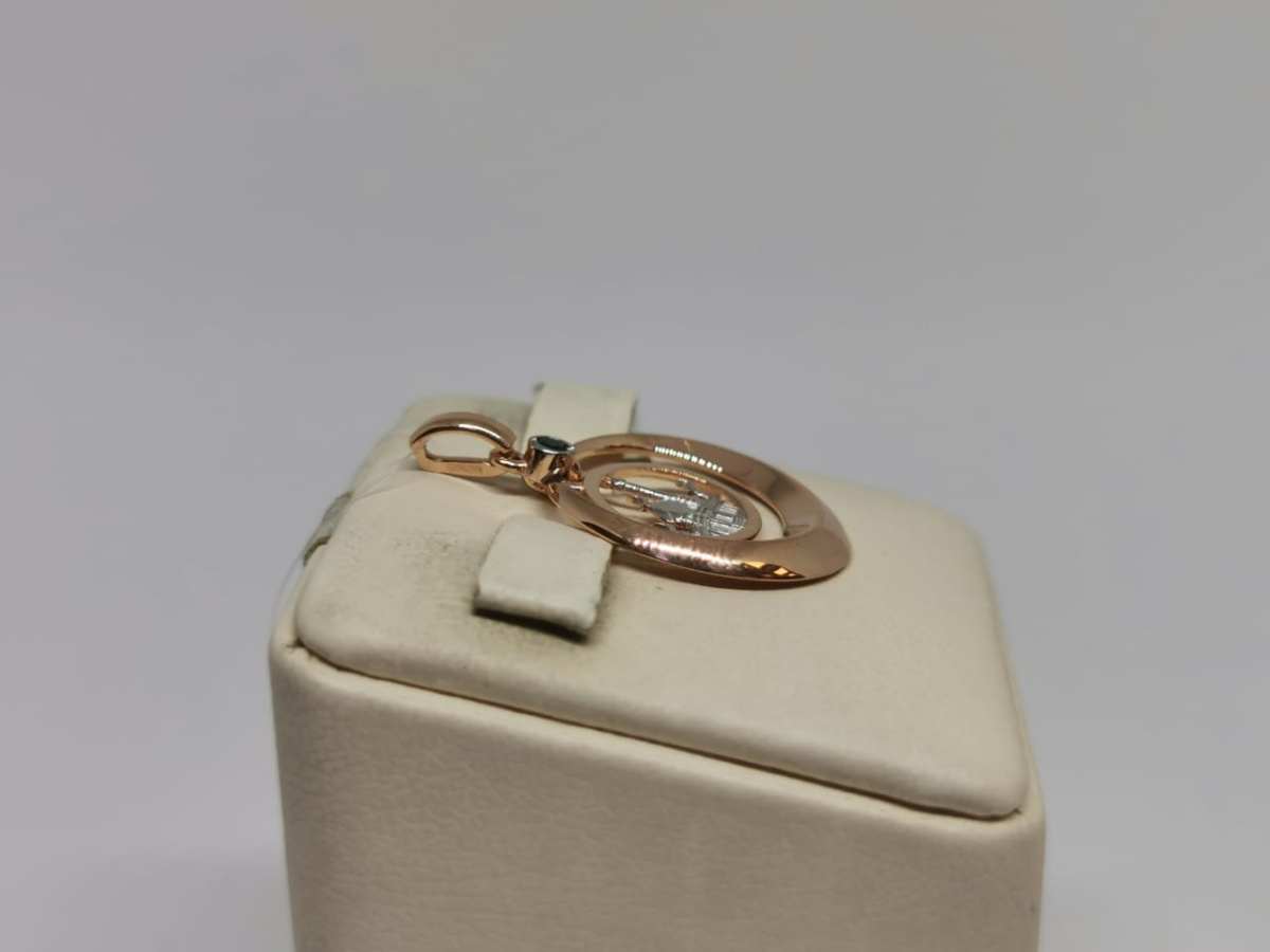 ПОДВЕСКА МЕЧЕТЬ с камнем (Au 585)