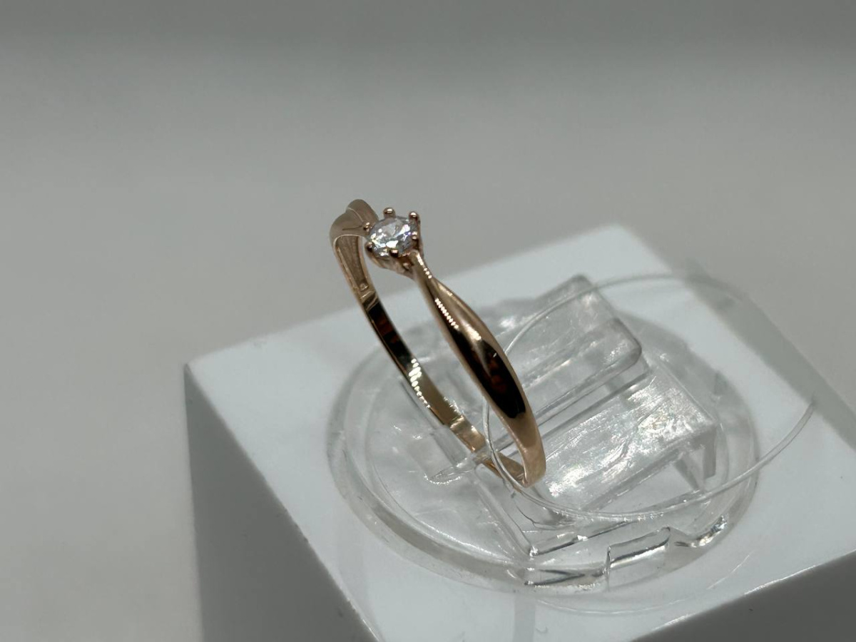 КОЛЬЦО С КАМНЕМ (Au 585)