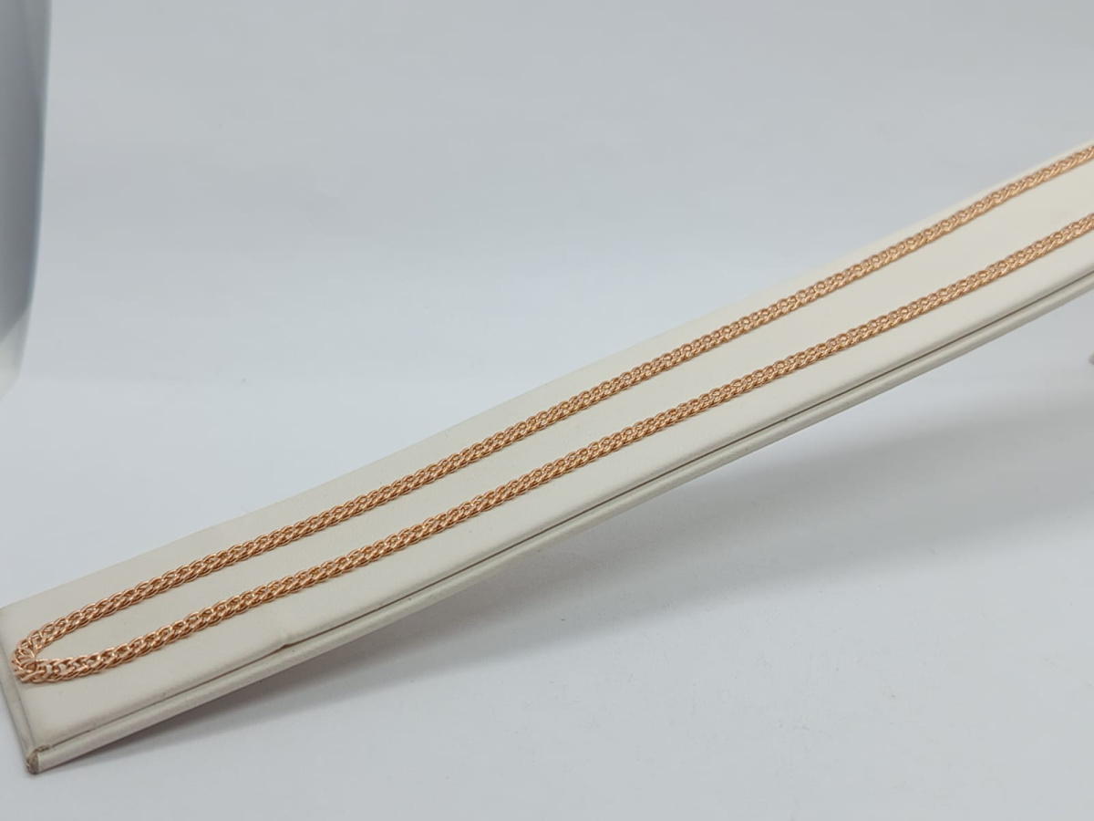 ЦЛР2585 ЦЕПЬ ПОЛНОВЕСНАЯ Ромб двойной (Au 585)