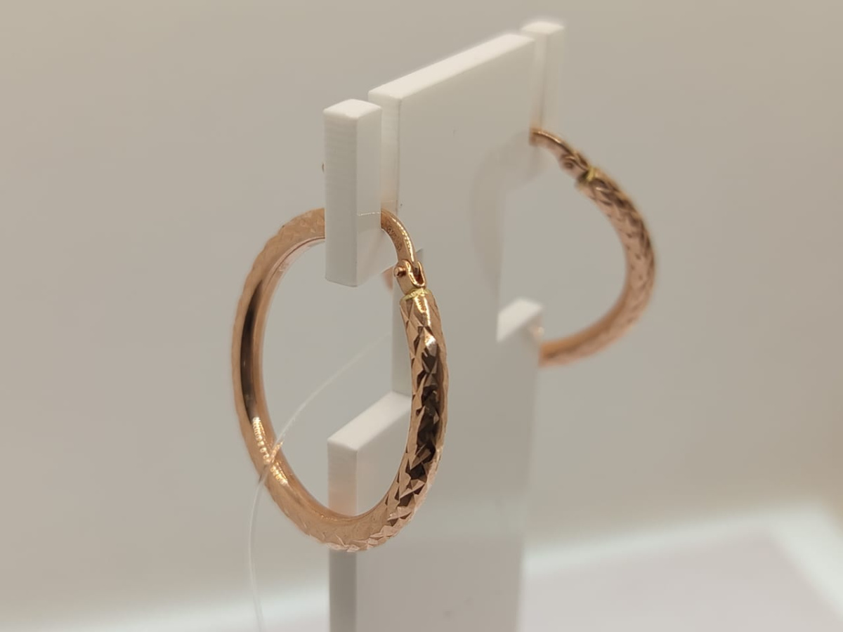 СЕРЬГИ КОНГО без камня (Au 585)