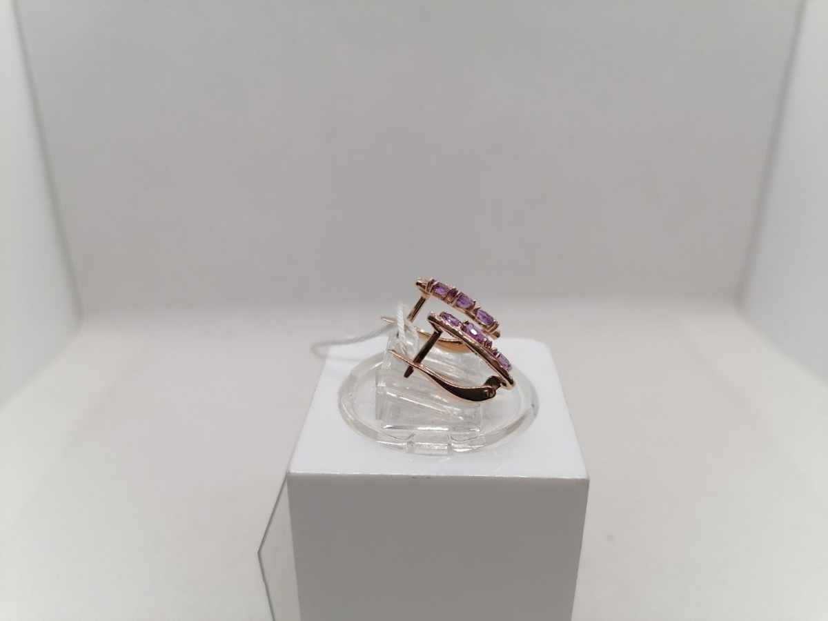 СКМИ375 СЕРЬГИ С КАМНЯМИ (Au 375) СКМИ375 СЕРЬГИ С КАМНЯМИ (Au 375)