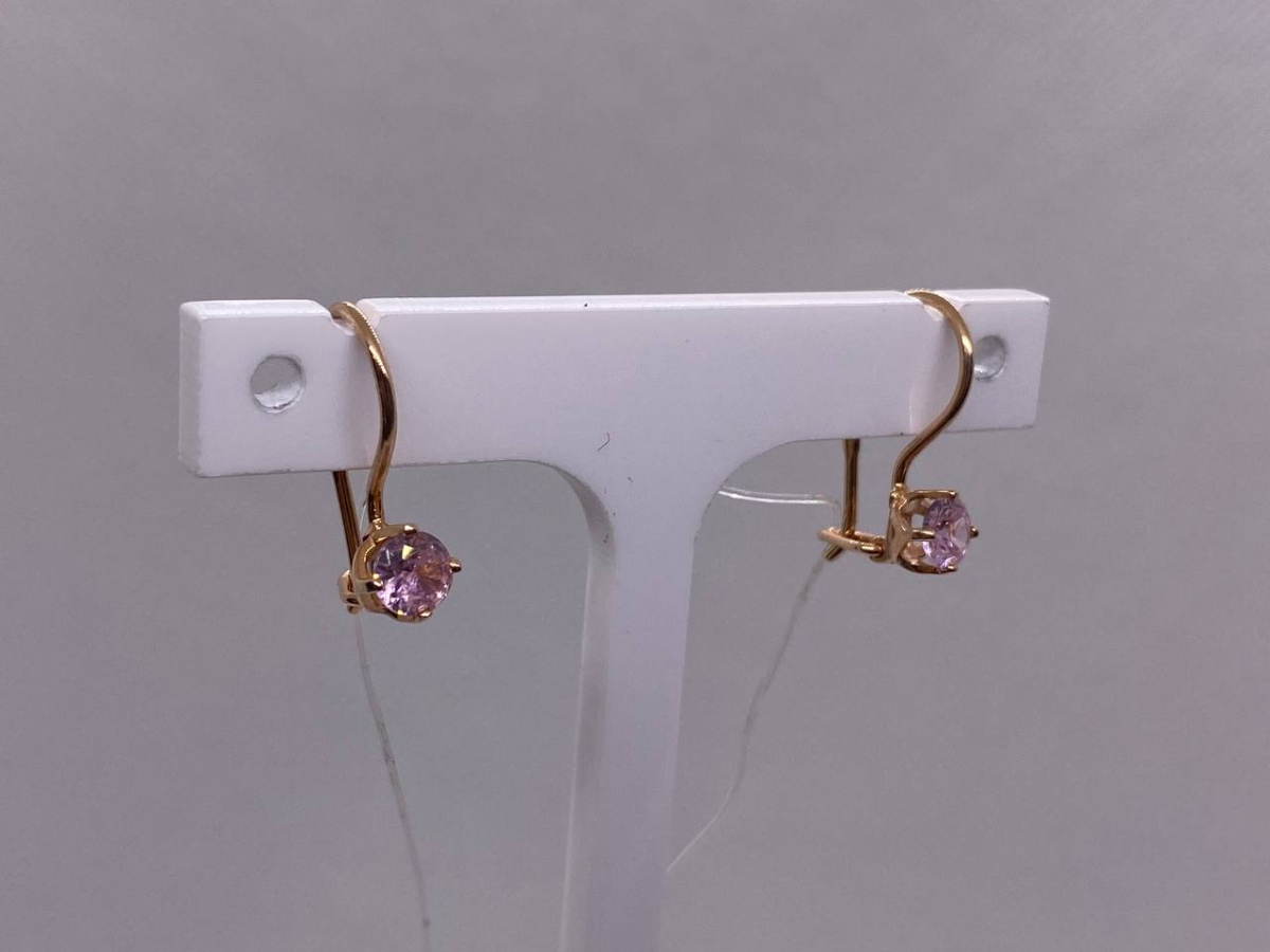 002335-1120 СЕРЬГИ С ПЕТЕЛЬКОЙ (Au 585) 002335-1120 СЕРЬГИ С ПЕТЕЛЬКОЙ (Au 585)