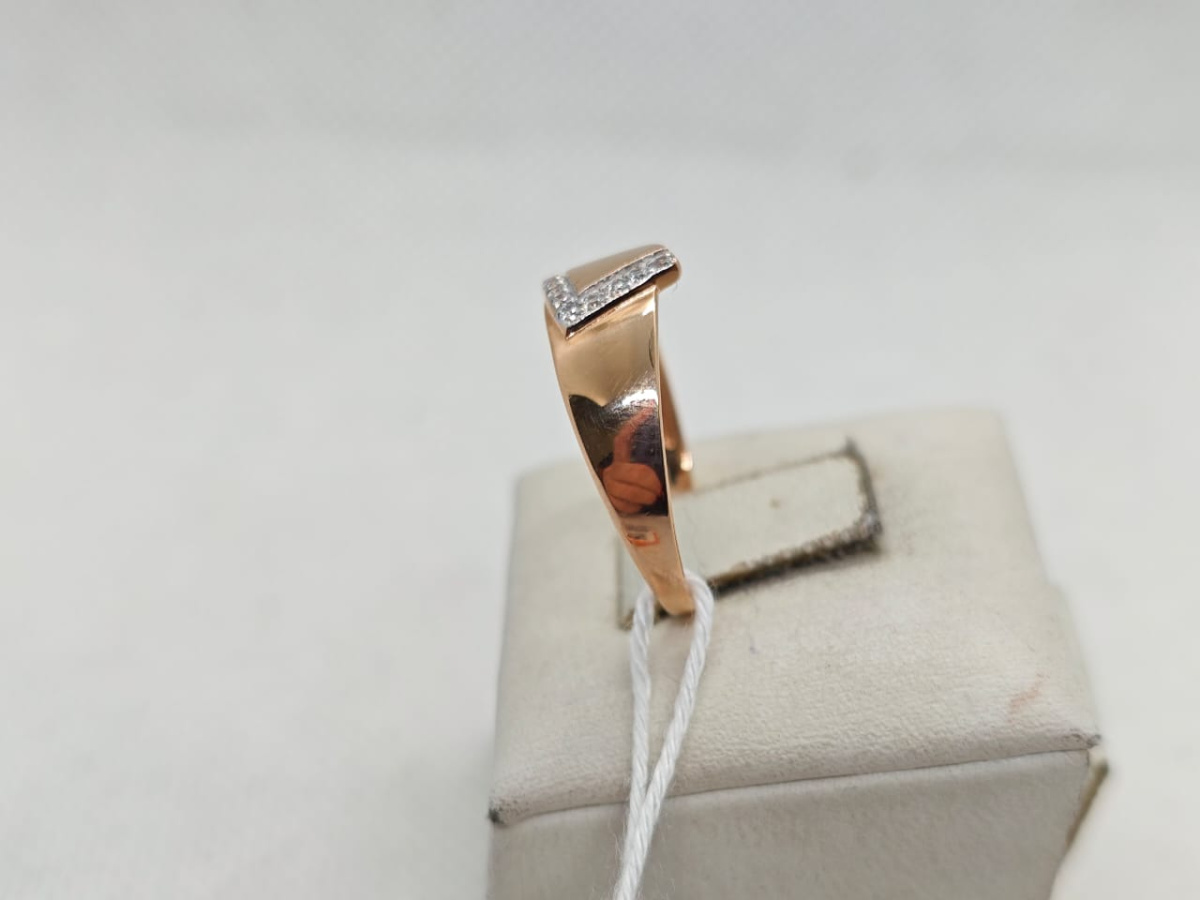 КОЛКМИ585 КОЛЬЦО С КАМНЯМИ (Au 585)