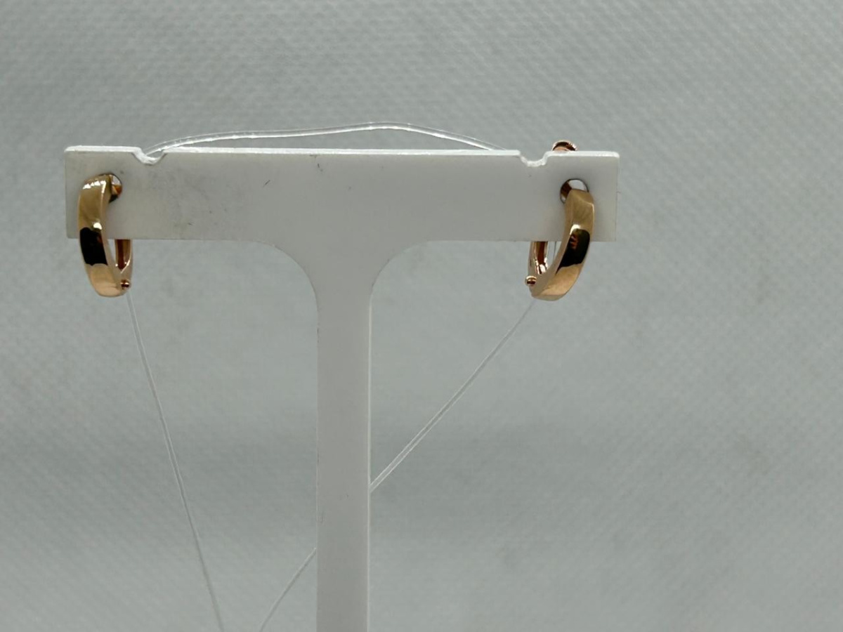 СЕРЬГИ БЕЗ КАМНЯ (Au 585)