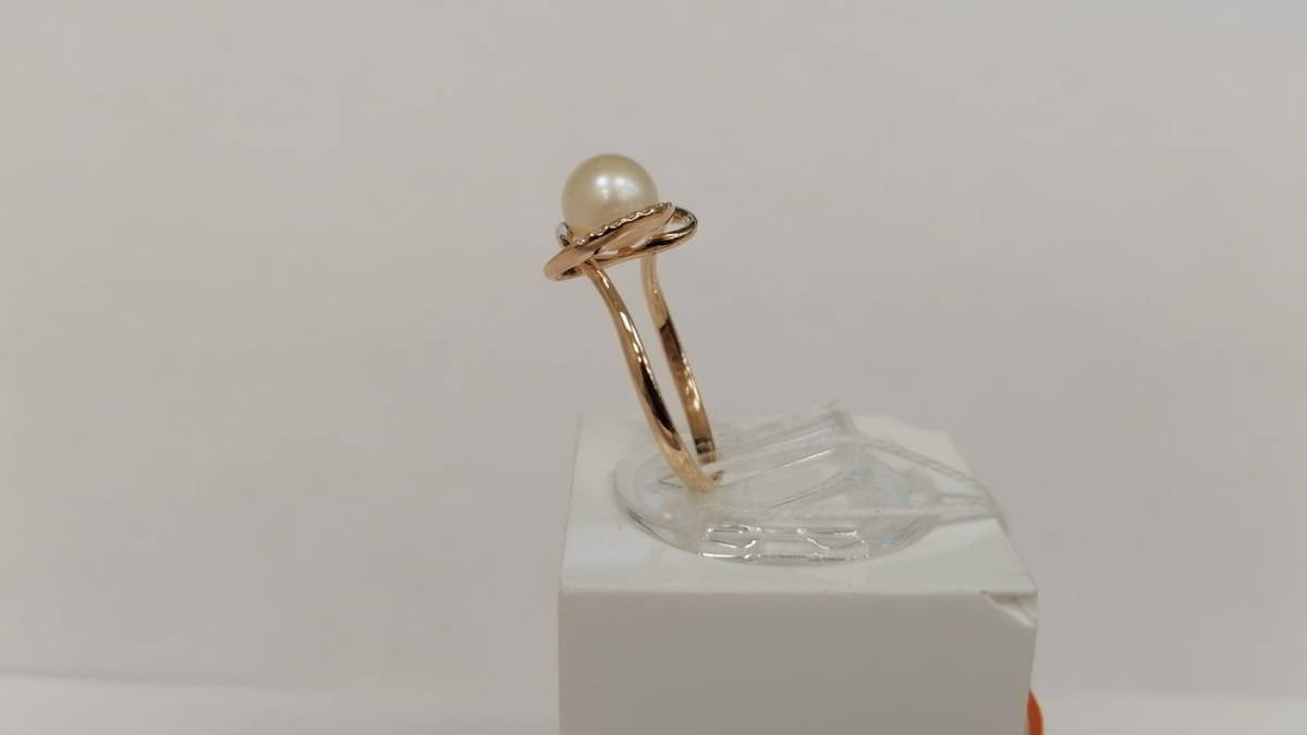 КОЛКМИ585 КОЛЬЦО С КАМНЯМИ (Au 585)