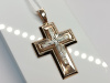 ПОДВЕСКА КРЕСТ БЕЗ КАМНЯ (Au 585)