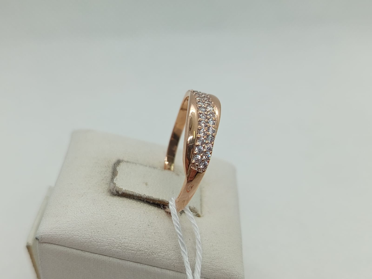 КОЛКМИ585 КОЛЬЦО С КАМНЯМИ (Au 585)