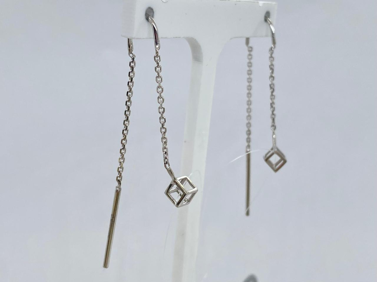 СЕРЬГИ БЕЗ КАМНЯ (Au 585)