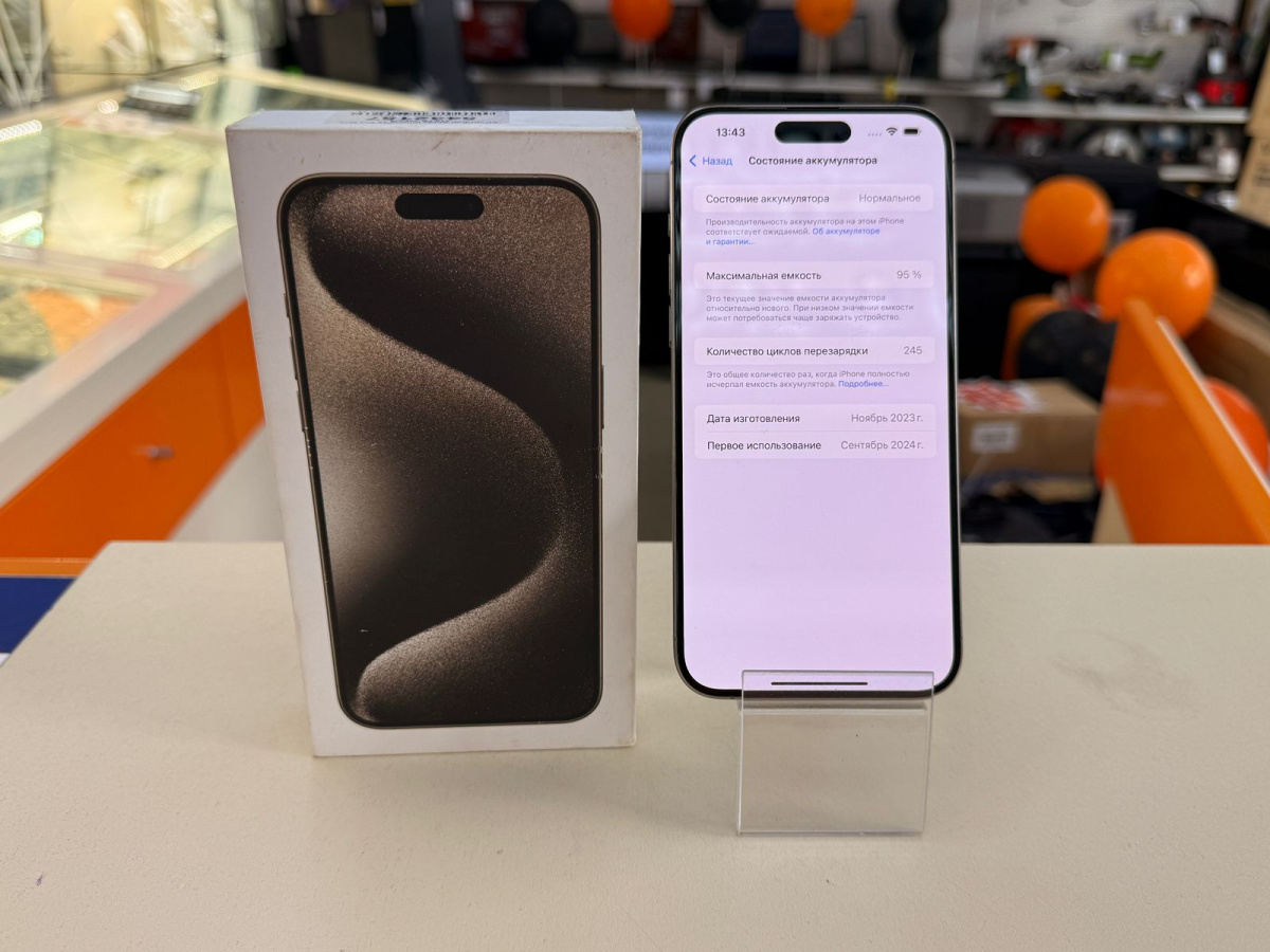 Смартфон Apple iPhone 15 Pro Max 512Gb