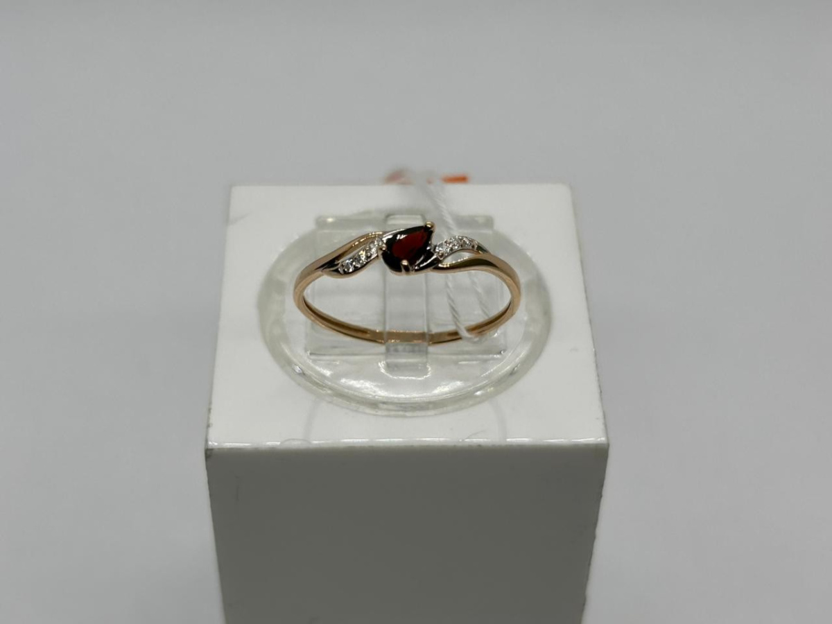 КОЛКМИ585 КОЛЬЦО С КАМНЯМИ (Au 585)