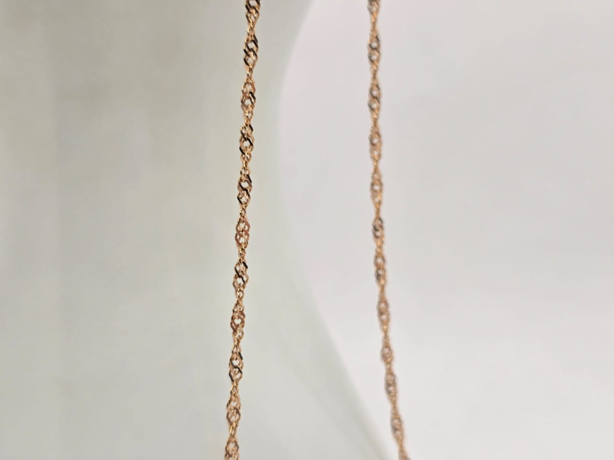 ЦЛСИ585 ЦЕПЬ ПОЛНОВЕСНАЯ Сингапур (Au 585)