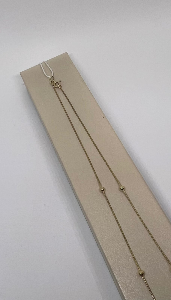 КОЛЬЕ БЕЗ КАМНЯ Au 585