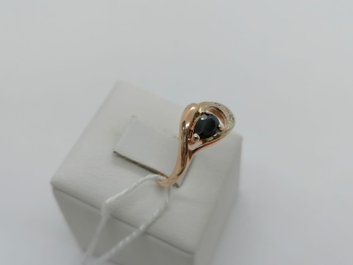 КОЛКМИ585 КОЛЬЦО С КАМНЯМИ (Au 585)