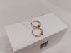 СКОН585 СЕРЬГИ КОНГО (Au 585)