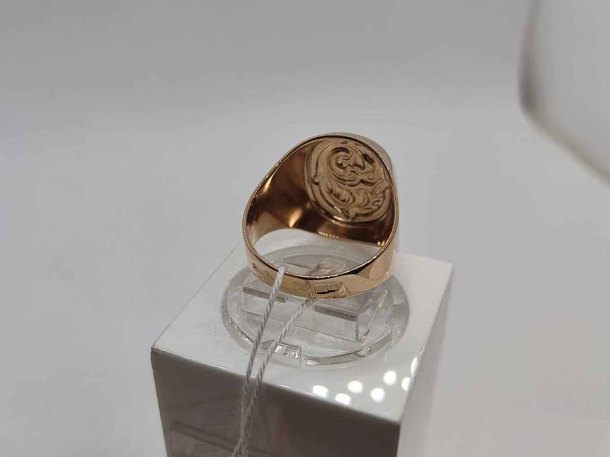 ПЕЧБКМ583 ПЕЧАТКА БЕЗ КАМНЯ (Au 583)