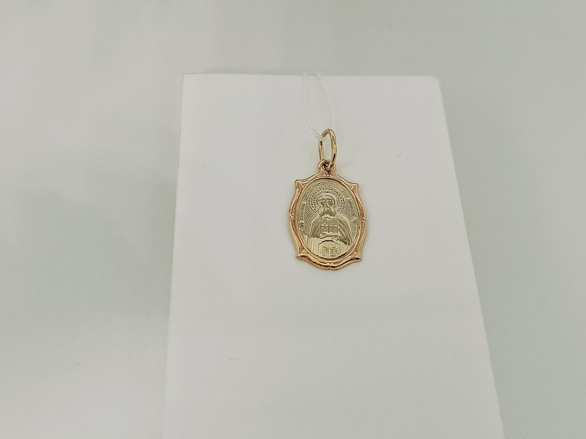 ПОДИБК585 ПОДВЕСКА ИКОНА БЕЗ КАМНЯ (Au 585)