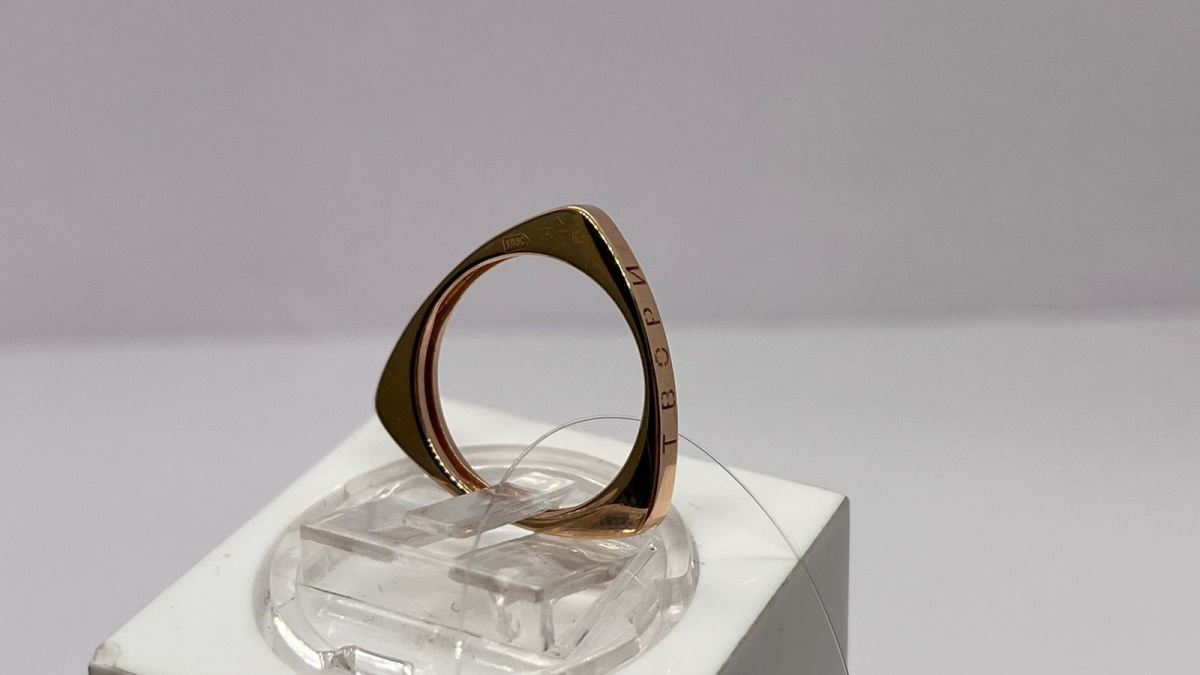 КОЛЬЦО БЕЗ КАМНЯ (Au 585)