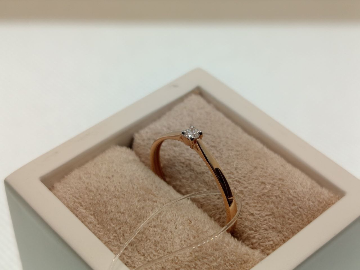 КОЛЬЦО БРИЛЛИАНТ (Au 585)