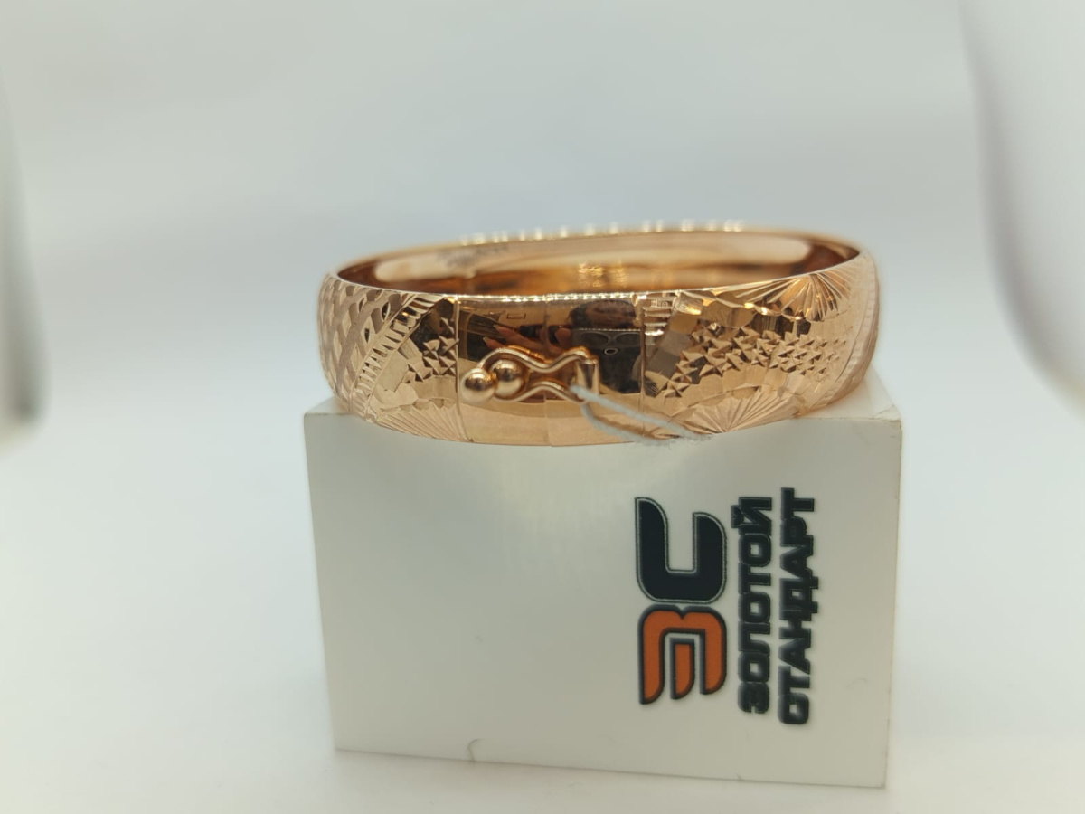 БРАСЛЕТ ЖЕСТКИЙ без камня (Au 585)