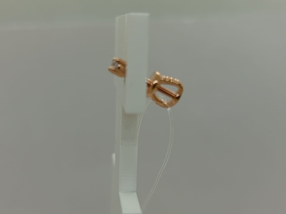 СЕРЬГИ ПУСЕТА бриллиант (Au 585)