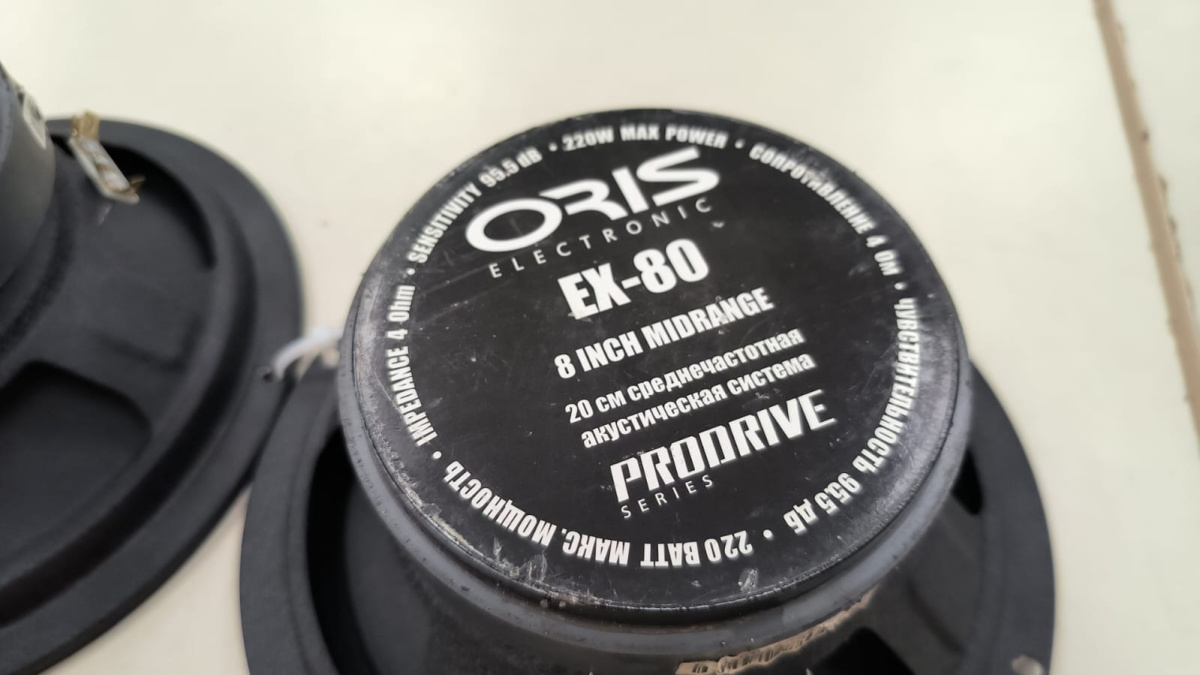 Автоакустика передняя ORIS EX-80 Автоакустика передняя ORIS EX-80