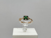 КОЛЬЦО Бриллиант, изумруд (Au 585)