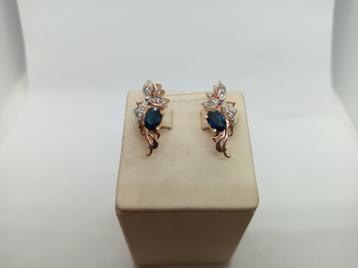 СЕРЬГИ БРИЛЛИАНТ (Au 585)