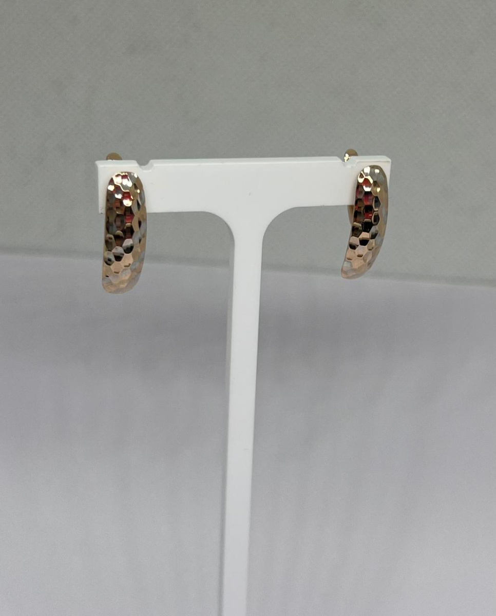 СБКМ585 СЕРЬГИ БЕЗ КАМНЯ (Au 585)