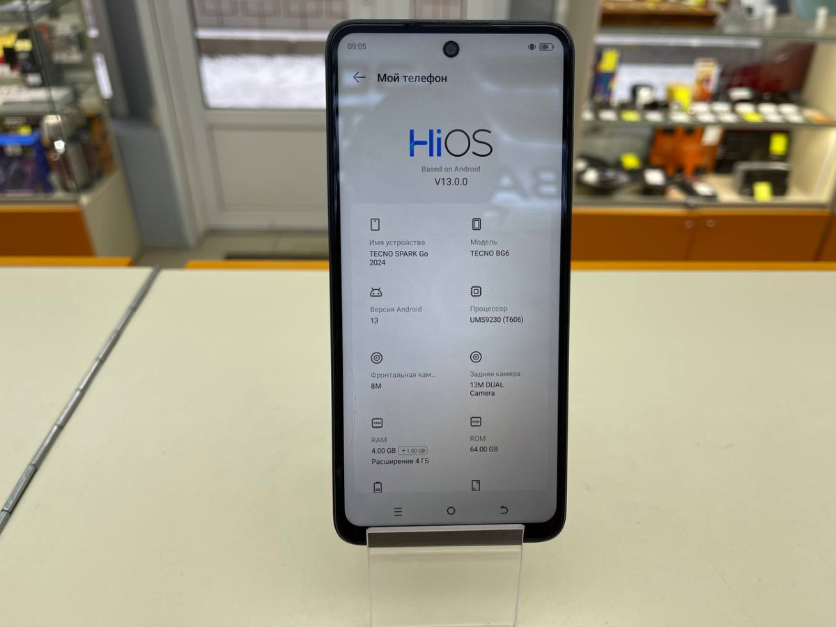 Смартфон Tecno Spark Go 2024 4/64