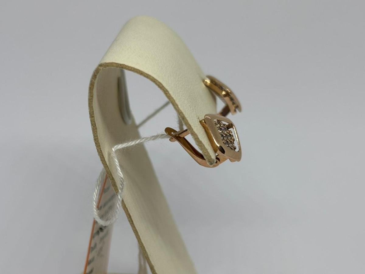 СЕРЬГИ С КАМНЯМИ (Au 585)