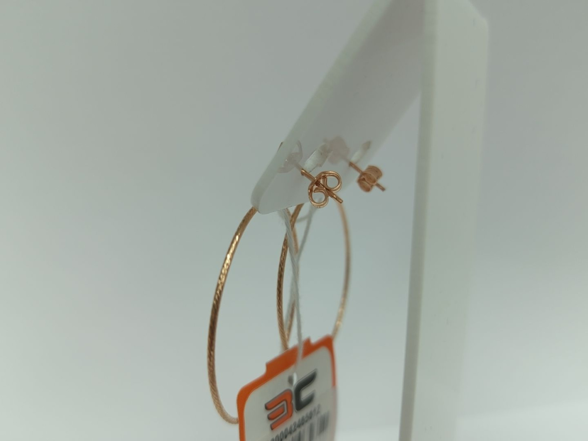 СБКМ585 СЕРЬГИ БЕЗ КАМНЯ (Au 585)