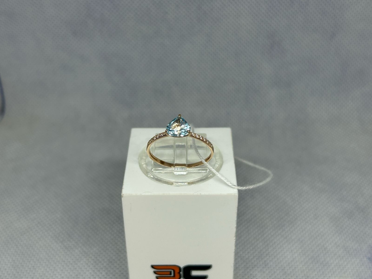 КОЛКМИ585 КОЛЬЦО С КАМНЯМИ (Au 585)