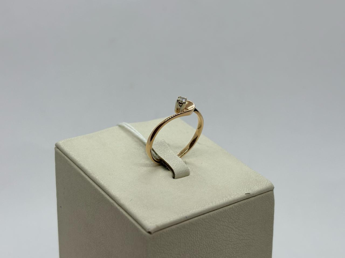 КОЛЬЦО БРИЛЛИАНТ Au 585