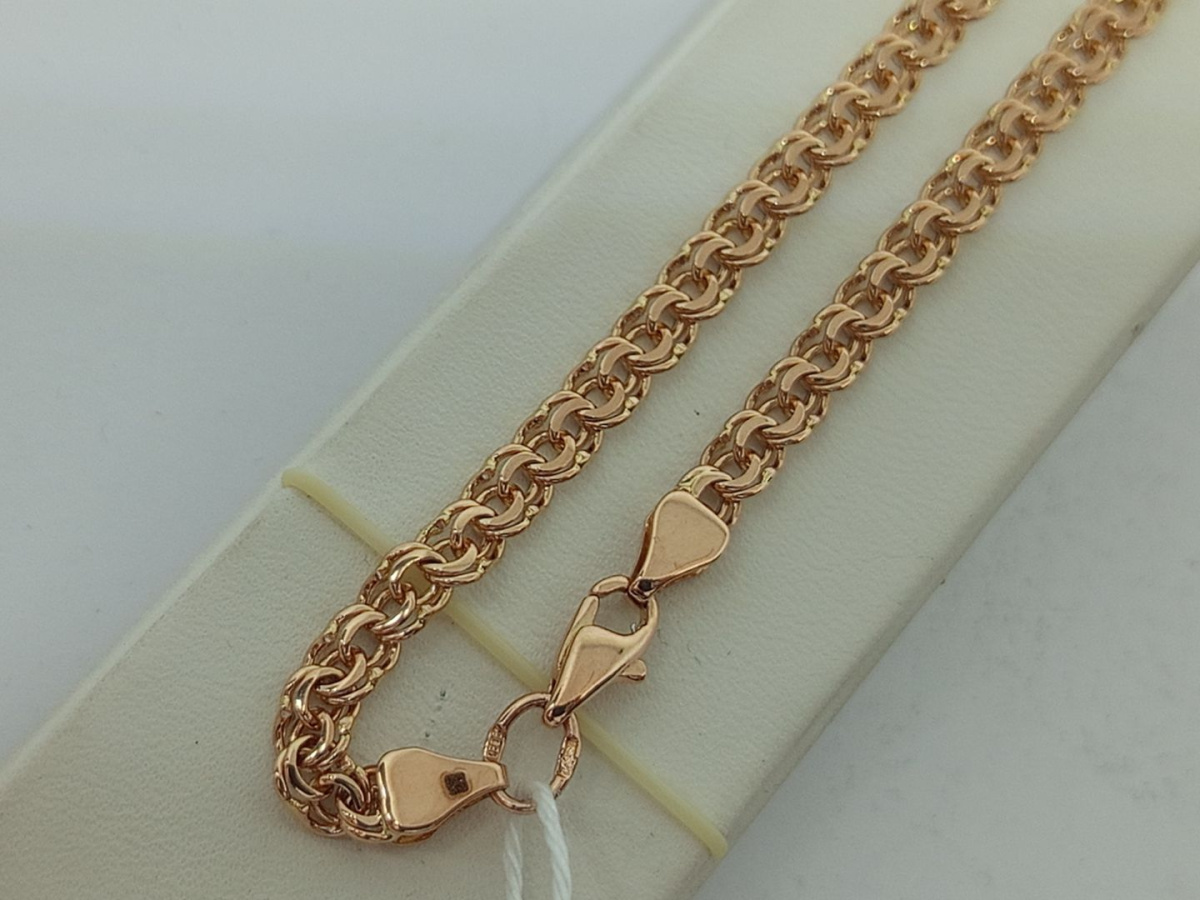 ЦЕПЬ ПОЛНОВЕСНАЯ Бисмарк (Au 585)