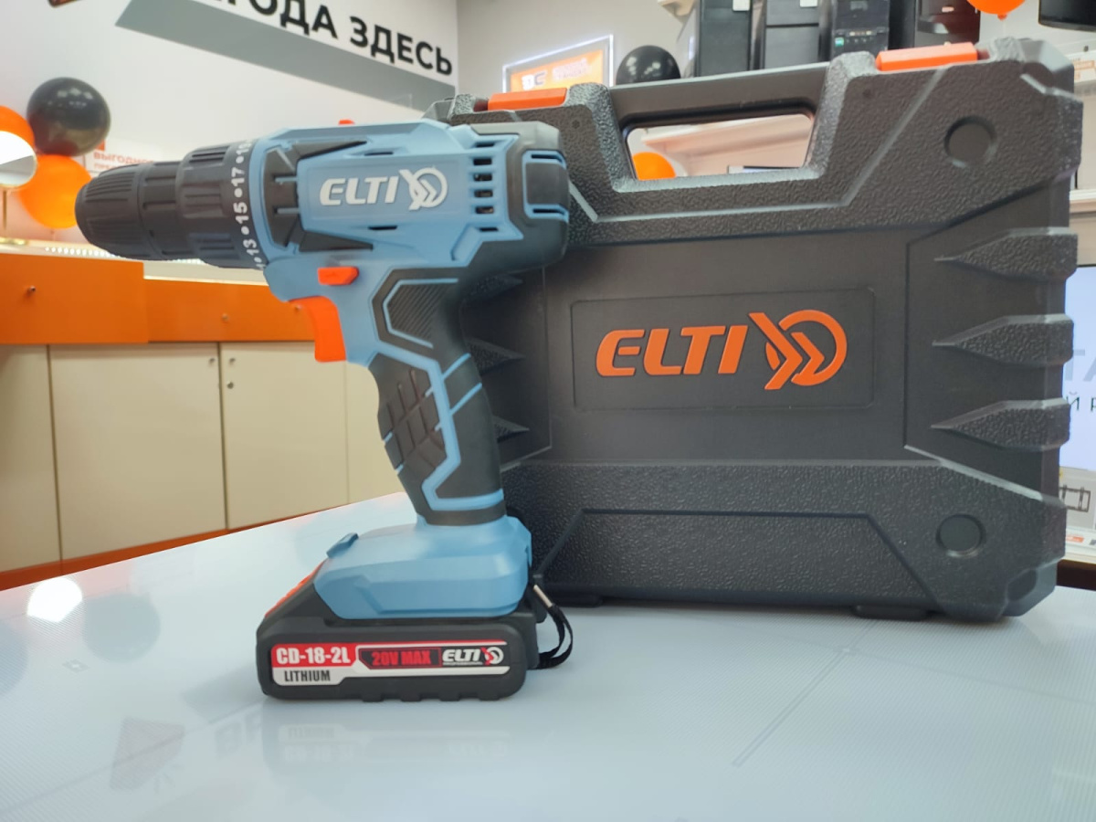 Шуруповерт ELTI CD-18-2L