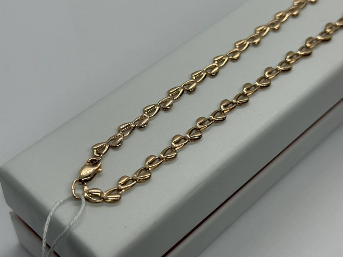 ЦЕПЬ ПОЛНОВЕСНАЯ Штамповка (Au 585)