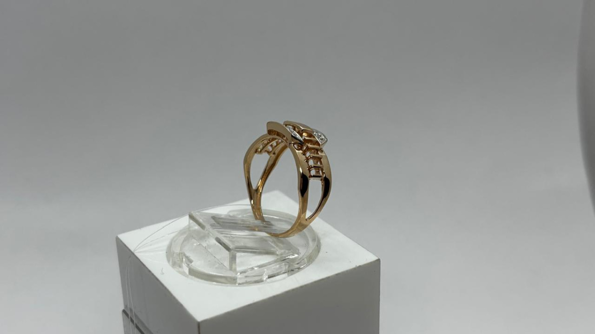 СЕРЬГИ С КАМНЯМИ (Au 585)