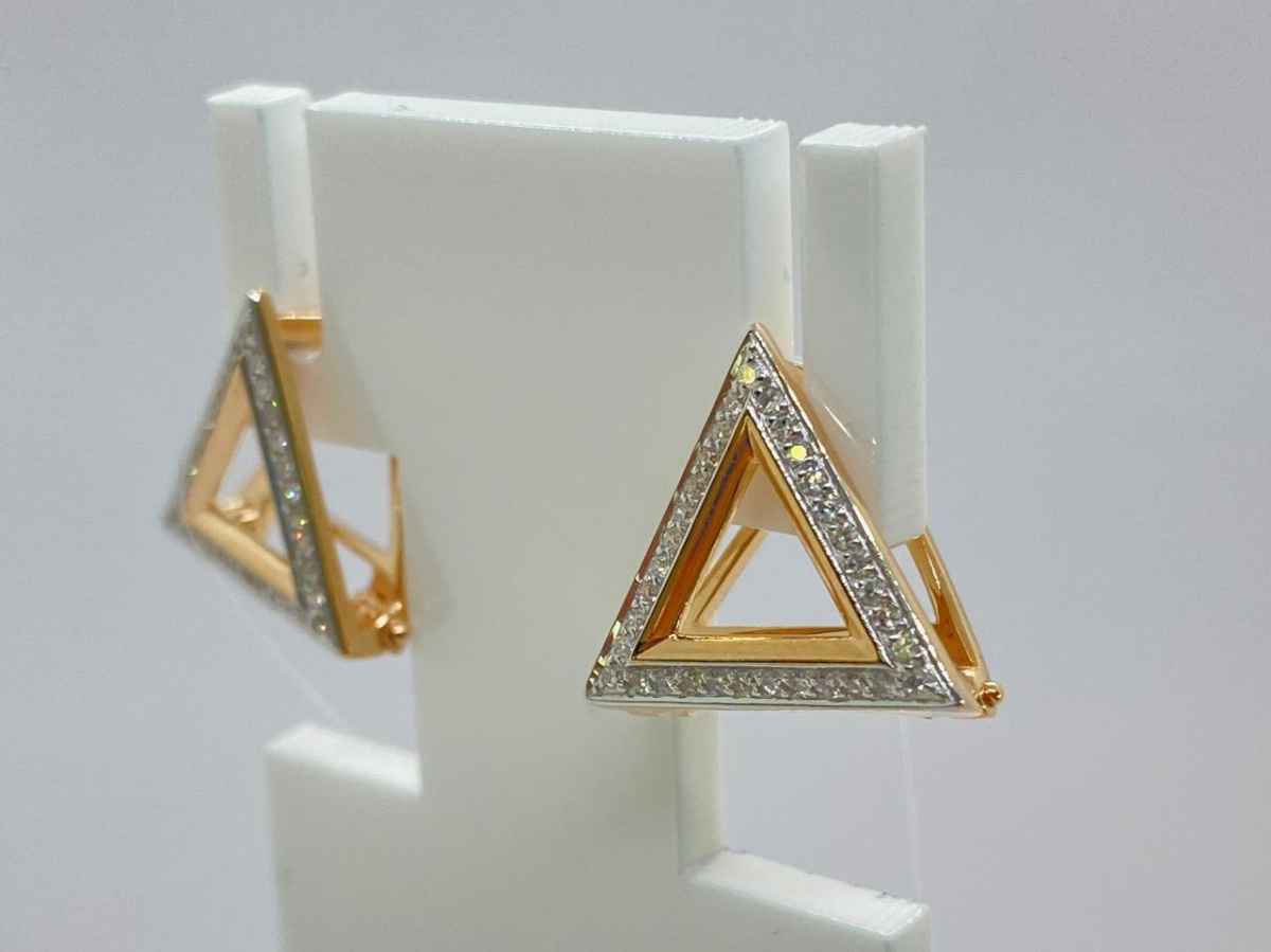 СЕРЬГИ БРИЛЛИАНТ (Au 585)