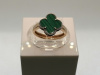 КОЛЬЦО МАЛАХИТ (Au 585)