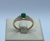 КОЛЬЦО Бриллиант, изумруд (Au 585)