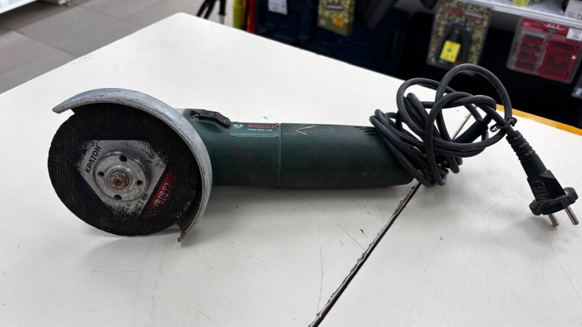 Угловая шлифмашина Bosch PWS 650-125;