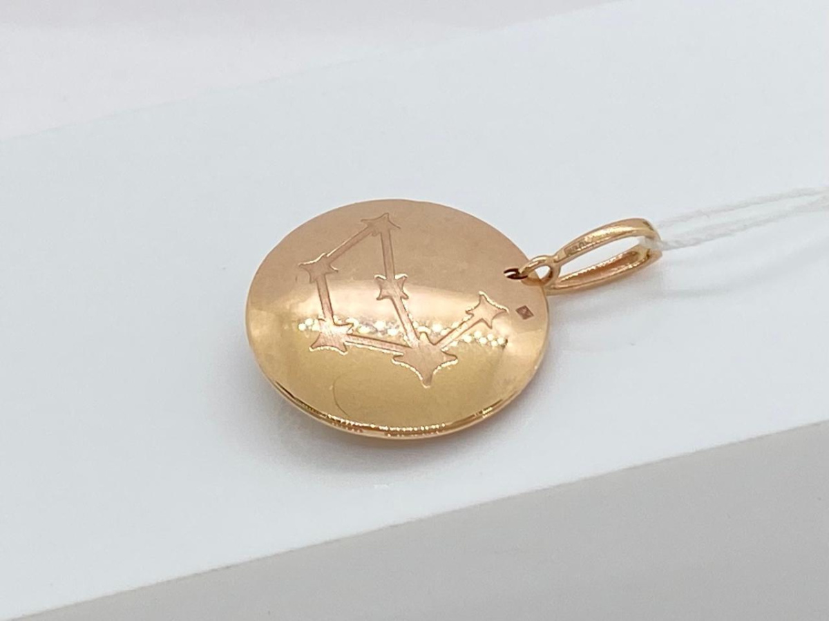 ПОДВЕСКА ЗНАК ЗОДИАКА КОЗЕРОГ (Au 585)