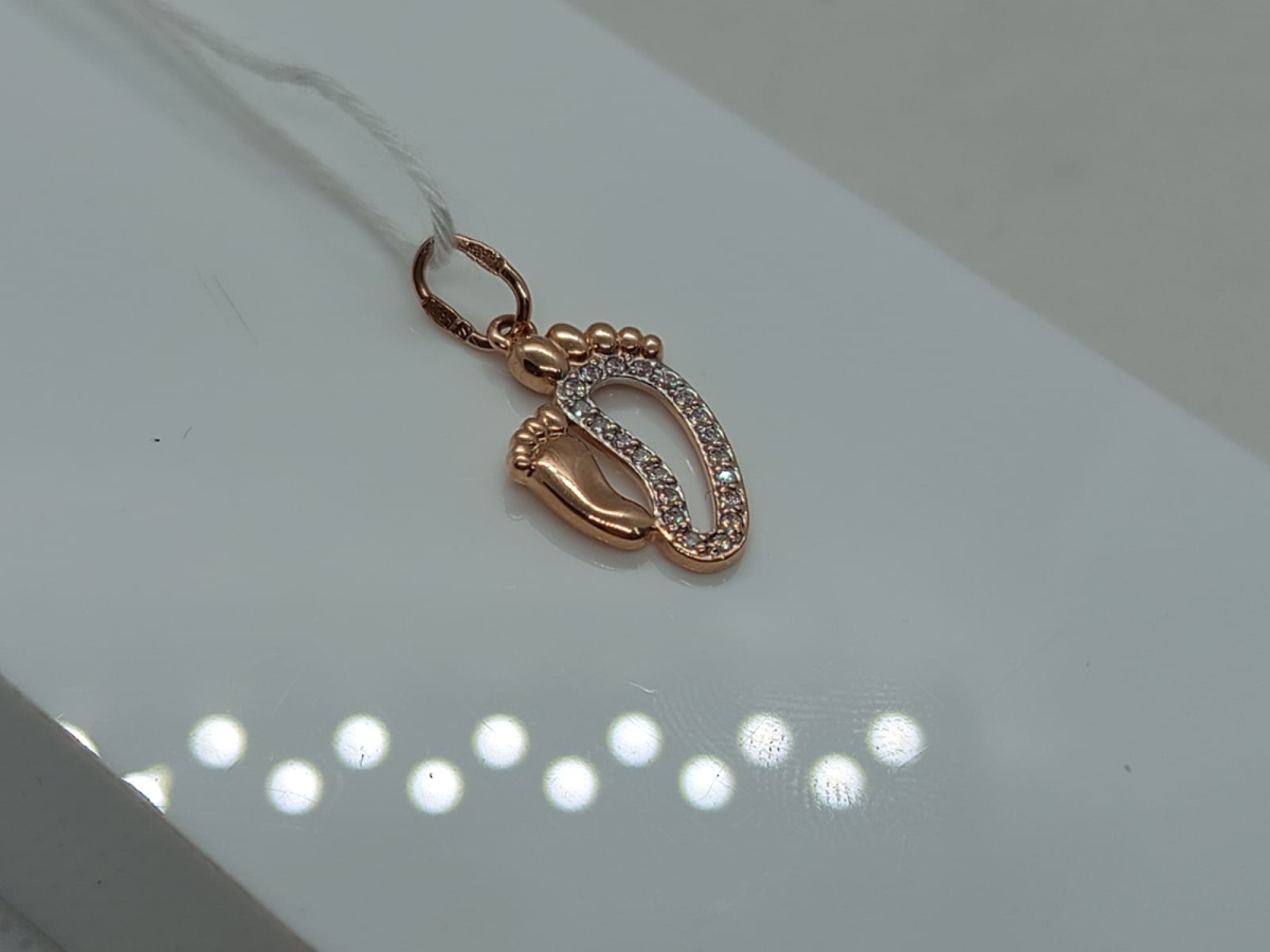 ПОДКМИ585 ПОДВЕСКА С КАМНЯМИ (Au 585)